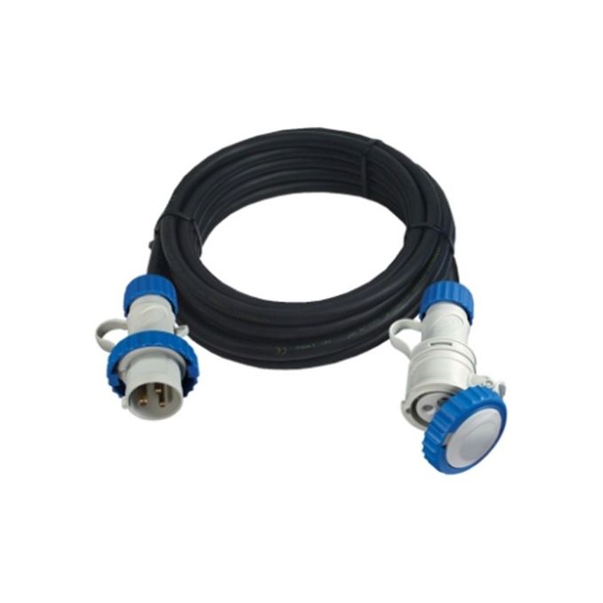 Fanton 92973 Prolunga Industriale Lineare 20 m Cavo H07RN-F 3G2,5 mm² Spina CEE 2P+T 16A IP67 colore Nero