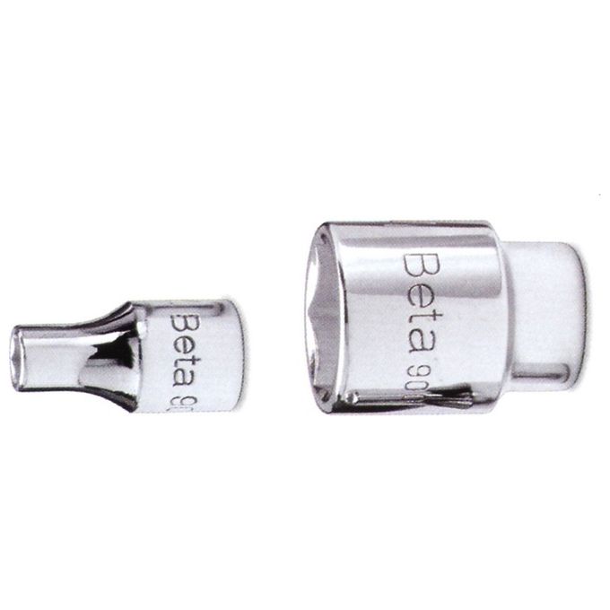 Beta 009000055 900 Chiave a Bussola Esagonale Attacco 1-4'' 5,5 mm Acciaio Cromato colore Cromo
