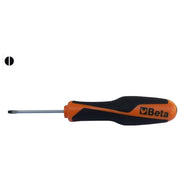 Beta 012600033 Beta Grip Cacciavite a Taglio Piatto lama 4 mm lunghezza 125 mm acciaio speciale impugnatura bimateriale antiscivolo