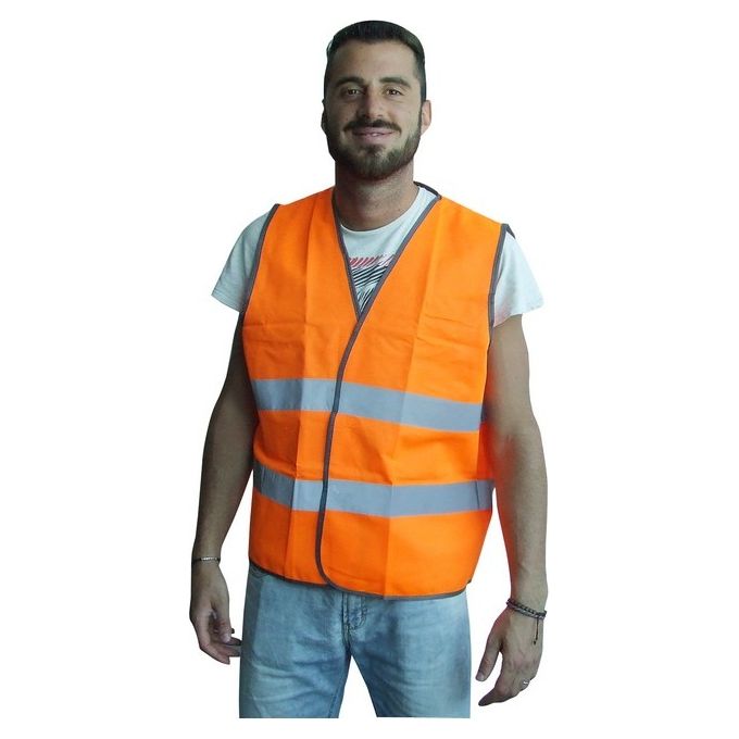 Gilet Alta Visibilita Arancio 01210N