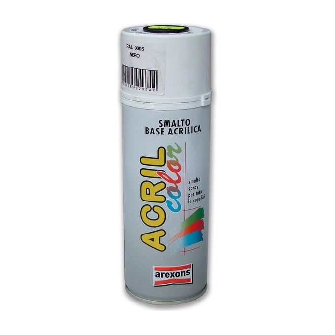 Arexons 3930 Smalto Spray Acrilico 400 ml Valvola Autopulente Uso Interno Esterno colore Trasparente Opaco