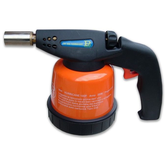 Gas Saldatore Piezo RiScuro Hurricane 100P