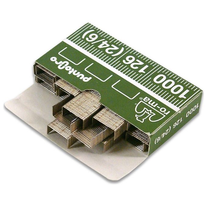 Ro-ma 310765 Punti Jolly Oro per Cucitrici Primula 6 4 mm confezione 2000 pezzi colore Oro