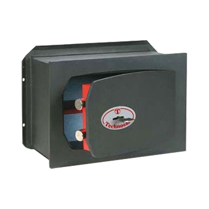 Technomax 41027 Technosafe TK-3 Cassaforte a Muro Chiave a Doppia Mappa 6 Leve 2 Catenacci 18mm 9 Lt 21x34x20 cm