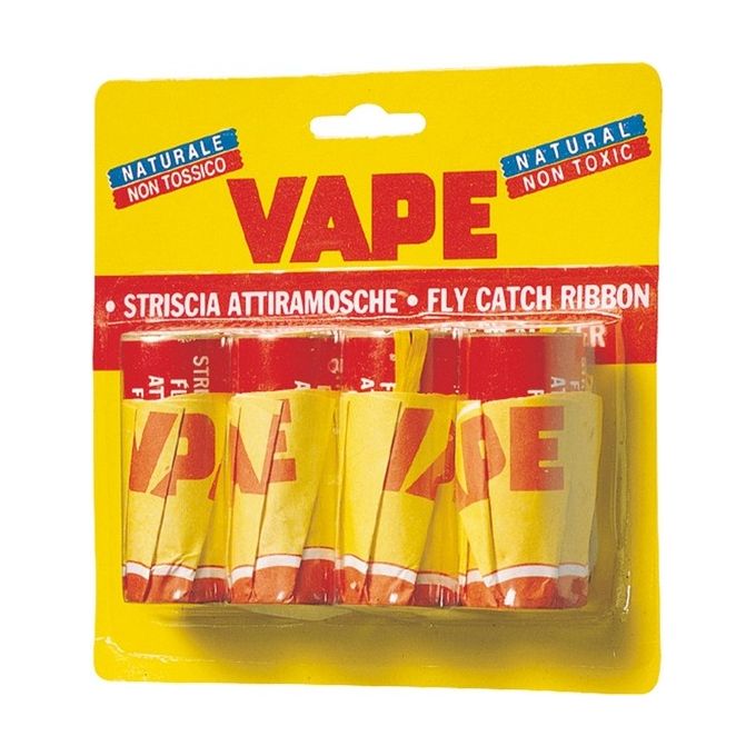 Vape Striscia Attiramosche 4 Pezzi