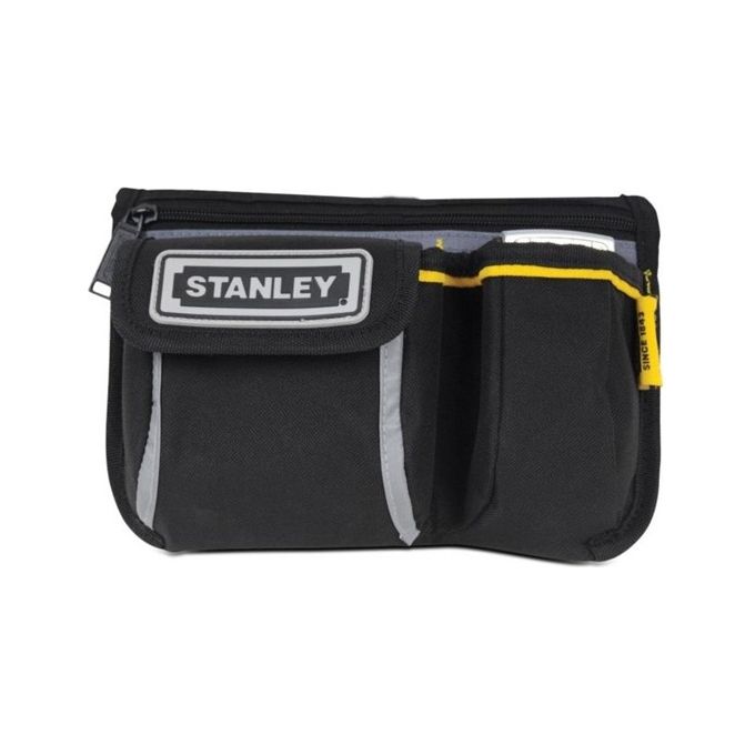 Stanley 1-96-179 Marsupio Porta Utensili Per Cintura Tasca Cerniera Tasca Cellulare 24x15.5x6 cm colore Nero