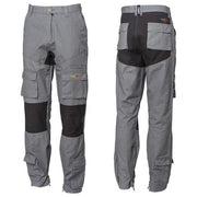 Issaline 8738 Stretch On Pantalone da Lavoro Multitasca Cotone Canvas 250 g-m² Taglia L colore Grigio Antracite