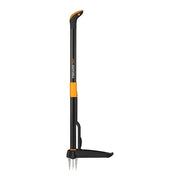 Fiskars 1020126 Xact Estirpatore Erbacce 100 cm 4 denti acciaio inox 950 Kg colore Nero Arancione