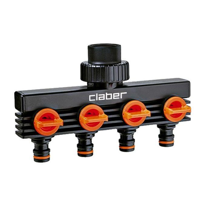 Claber Presa Rubinetto 4 Vie 8581