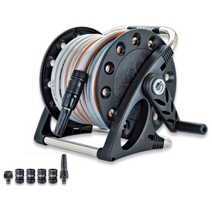 Claber Carrello Avvolgitubo a Parete Aquapony KIT_ 8884