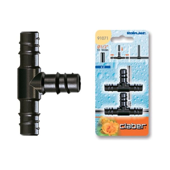Claber Goccia Raccordo 3Vie 1-2 Pz 2 91071