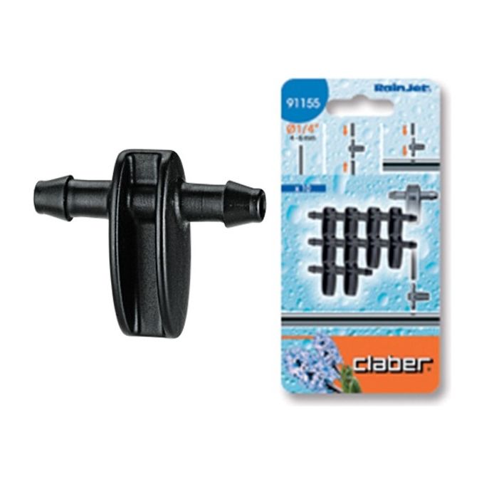 Claber Goccia Raccordo 2Vie 1-4 Pz 10 91155