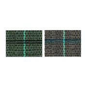 Arrigoni 20 Telo Pacciamatura in Polipropilene Tessuto Quadrettato 90 gr-mq colore Green