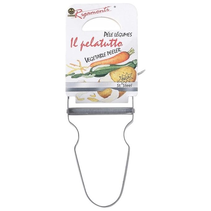 Rigamonti Sbucciatore Verdure Lama Frontale in acciaio inox