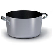 Ballarini 513628 Serie 2000 Casseruola Media 2 Manici in Acciaio Inox Rivestimento Antiaderente Kerastone Profi 28 cm colore Nero
