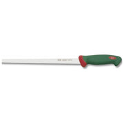 Sanelli SN-304628 Premana Professional Coltello Strettissima Lama 28 cm Acciaio Inox Chirurgico Manico Ergonomico con Tecnologia Antibatterica Biomaster colore Verde-Rosso