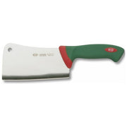 Sanelli SN-322616 Premana Professional Falcetta da Cucina Lama 16 cm Rigida e Pesante per Carne con Osso colore Verde
