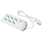 Presa Multipla 6P Bip Schuko + Interruttore