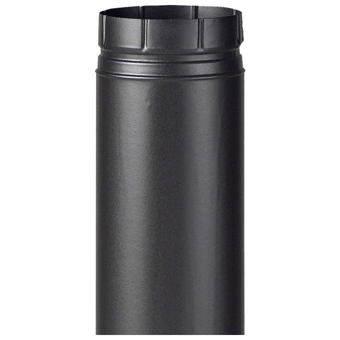 Ala Tubo Smaltato 13X 25 Nero Opaco