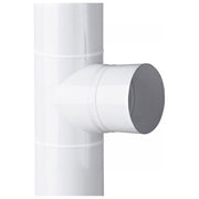 Raccordo T Smaltato Bianco Cm 10