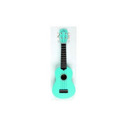Eko Ukulele Soprano in Laminato Blu con Borsa Morbida Accordatore a Fiato e Muta Corde di Ricambio