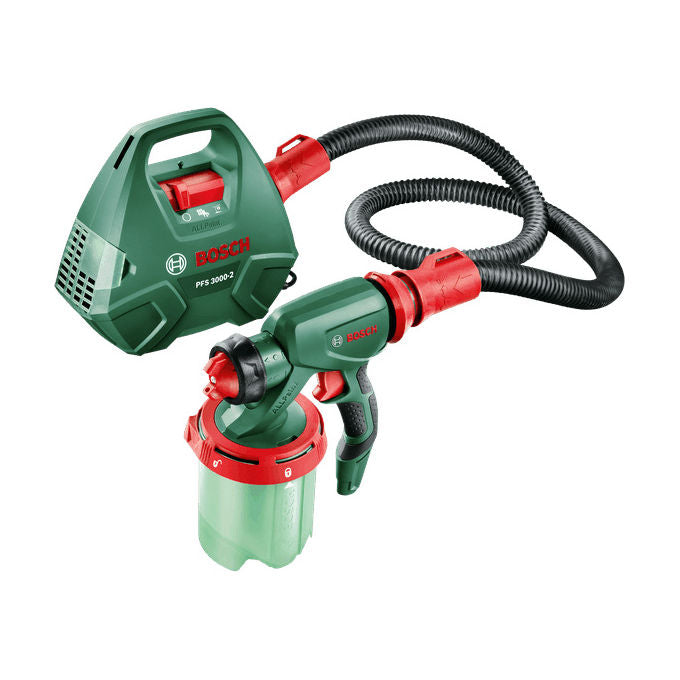 Bosch 0 603 207 100 PFS 3000-2 Pistola a spruzzo 1 L 650 W 300 g-min colore Nero Verde Rosso
