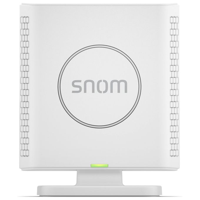Snom M6 Ripetitore DECT Range Extending Wideband 4 chiamate simultanee 50 m interno colore Bianco