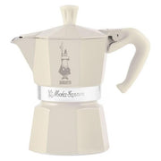 Bialetti 0001007 Winter Wonderland Caffettiera Moka 3 Tazze 130 ml Alluminio colore Panna