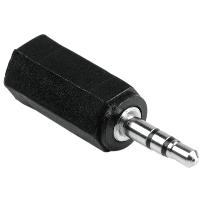 Hama 122391 Adattatore Audio Jack 2,5 mm Femmina a Jack 3,5 mm Maschio Compatto