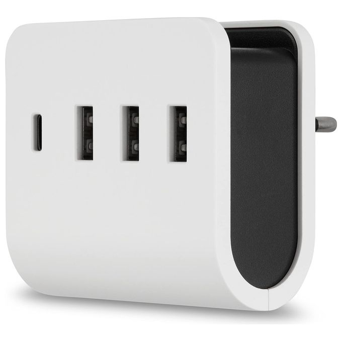 REV Caricatore 3x Usb-A 1x Usb-C