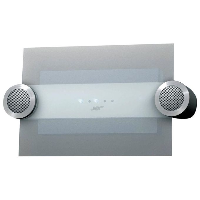 REV 0046820 Campanello da Parete Cablato 8 Melodie 82 dB Alimentazione a Batteria o Trasformatore colore Argento