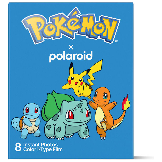 Polaroid 006663 Color film for i-Type - Pokemon Pellicola istantanea 8 pz Dimensione immagine 79 x 77 mm colore Multicolore