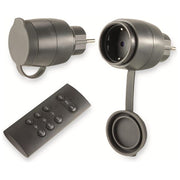 REV 0085600503 Presa Intelligente Wireless 3680 W 230 V IP44 Frequenza 433,92 MHz colore Nero