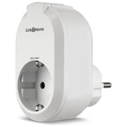 REV 0088707012 Link2Home Presa Intelligente WiFi 2300W 2,4 GHz Alexa Google Assistant colore Bianco