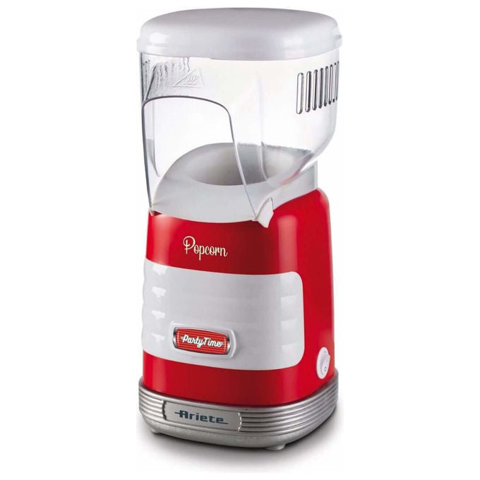 Ariete 00C295600AR0 Pop Corn Party Time Macchina per Pop Corn 60 g in 2 min senza grassi 1100 W colore Rosso