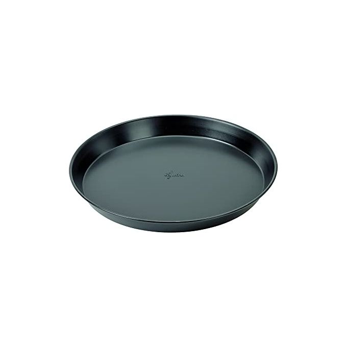 Lagostina 010151000009 Gustosa Teglia Pizza Rotonda Acciaio Antiaderente 32 cm senza PFOA colore Nero