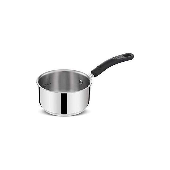 Lagostina 010717031114 Pratica Casseruola Fonda Manico Lungo Acciaio Inox 18-10 Induzione 14 cm colore Grigio