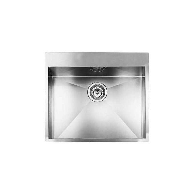 CM 012938XCSSP Filoquadra Mix Lavello da incasso 1 vasca acciaio inox satinato 57x50 cm colore Acciaio inox