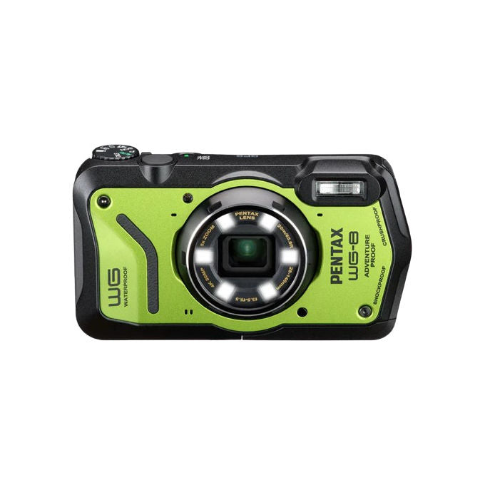 Pentax 01510 WG-8 Fotocamera compatta 20 MP CMOS 1-2.3'' 4K Ultra HD colore Verde