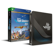 Microsoft EP2-18862 Premium Deluxe Steelbook Edition Gioco Completo con 25 Aerei Aggiuntivi e 10 Aeroporti Internazionali Realizzati a Mano per PC e Xbox Series X-S colore Nero