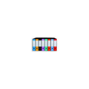Brefiocart 0201101B Raccoglitore ad Anelli Dorso 8 cm Formato A4 Blu