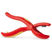 Snips 020490 Kitchen Taglia Castagne Lama Acciaio Inox Antiscivolo 19,5 cm colore Rosso