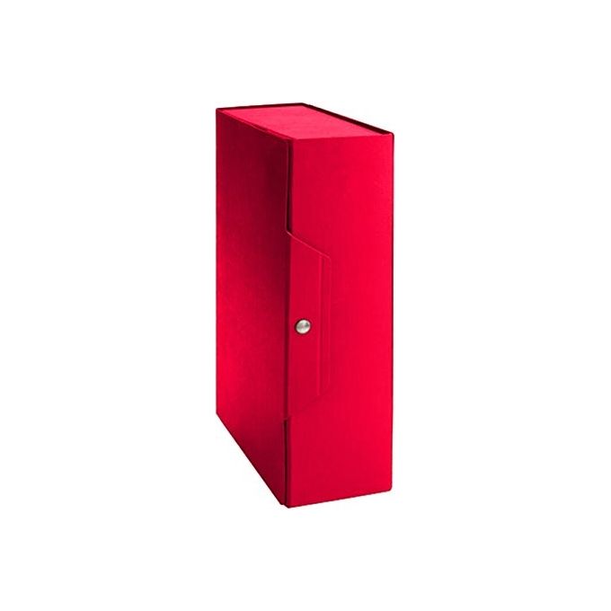 Brefiocart Confezione 5 cartelle Progetto Dorso 6cm 25x35cm rosso