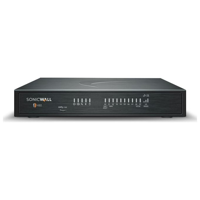 SonicWall, Firewall di Sicurezza di Rete TZ480, Prevenzione Intrusioni, 8 Porte