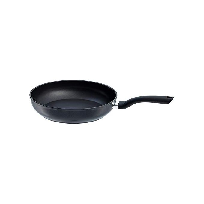 Fissler 045-301-28-100-0 Cenit Padella in Alluminio con Rivestimento Antiaderente a 3 Strati Adatta a Tutti i Piani Cottura incluso Induzione colore Nero