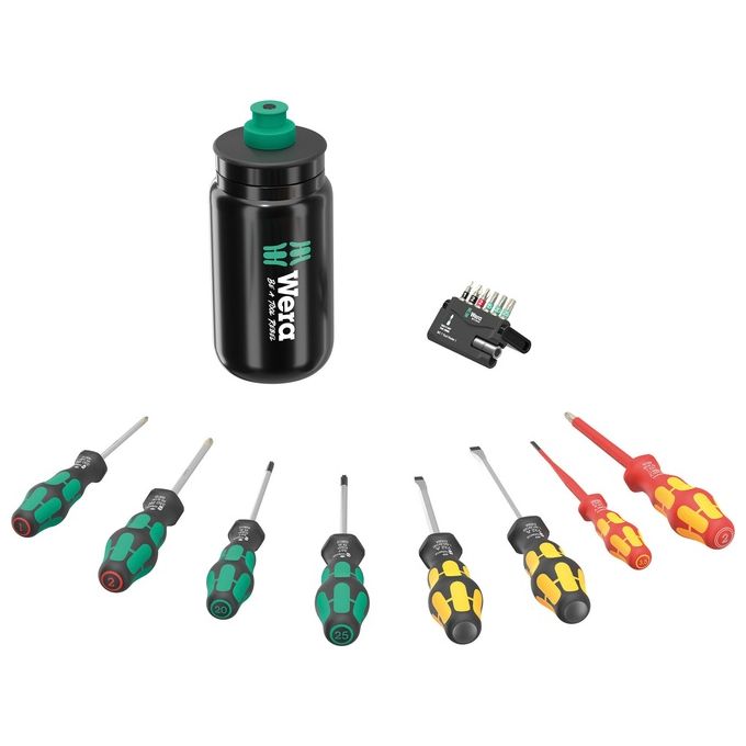 Wera 9540 Kraftform XL Bottiglia KIT_ 17 Pezzi