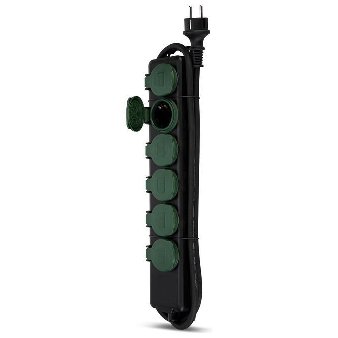 Rev Presa Multipla IP44 6-Fold 1,4mt