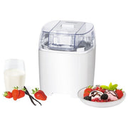 Steba 05.40.00 IC 20 Macchina per Gelato 1.5 L 9.5 W Timer Integrato Piedini Antiscivolo Pezzi Lavabili in Lavastoviglie colore Bianco