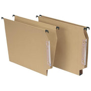 Bertesi 064FBETAB1 Avana Cartelle Sospese per Armadio Fondo V Interasse 33 cm Cartoncino 220 g-m² conf 50 pz colore Beige