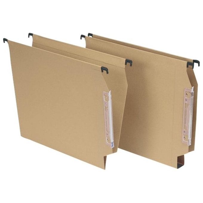 Bertesi 064FBETAB1 Avana Cartelle Sospese per Armadio Fondo V Interasse 33 cm Cartoncino 220 g-m² conf 50 pz colore Beige